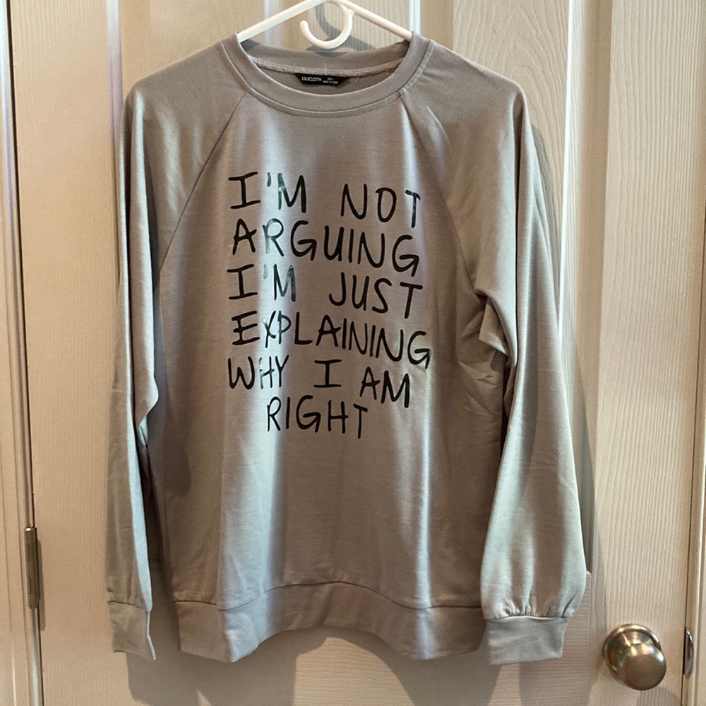 NWOT Lilicloth sweatshirt